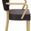 Abbildung Chaise à accoudoirs Damara Seitenansicht