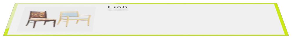 Abbildung Chaise à accoudoirs Liah Vorderansicht