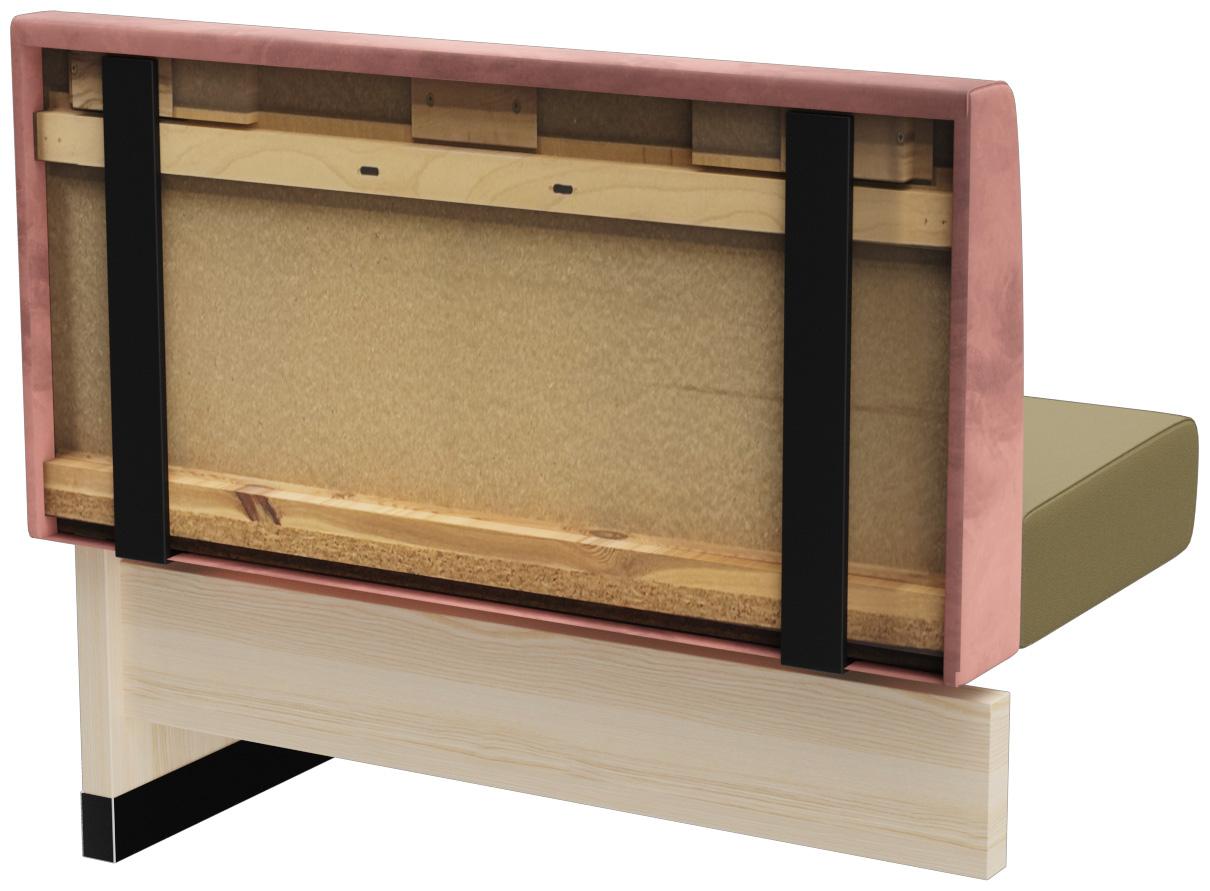 Abbildung Anbau-/Abschlusselement 100 cm H-Line Schrägansicht