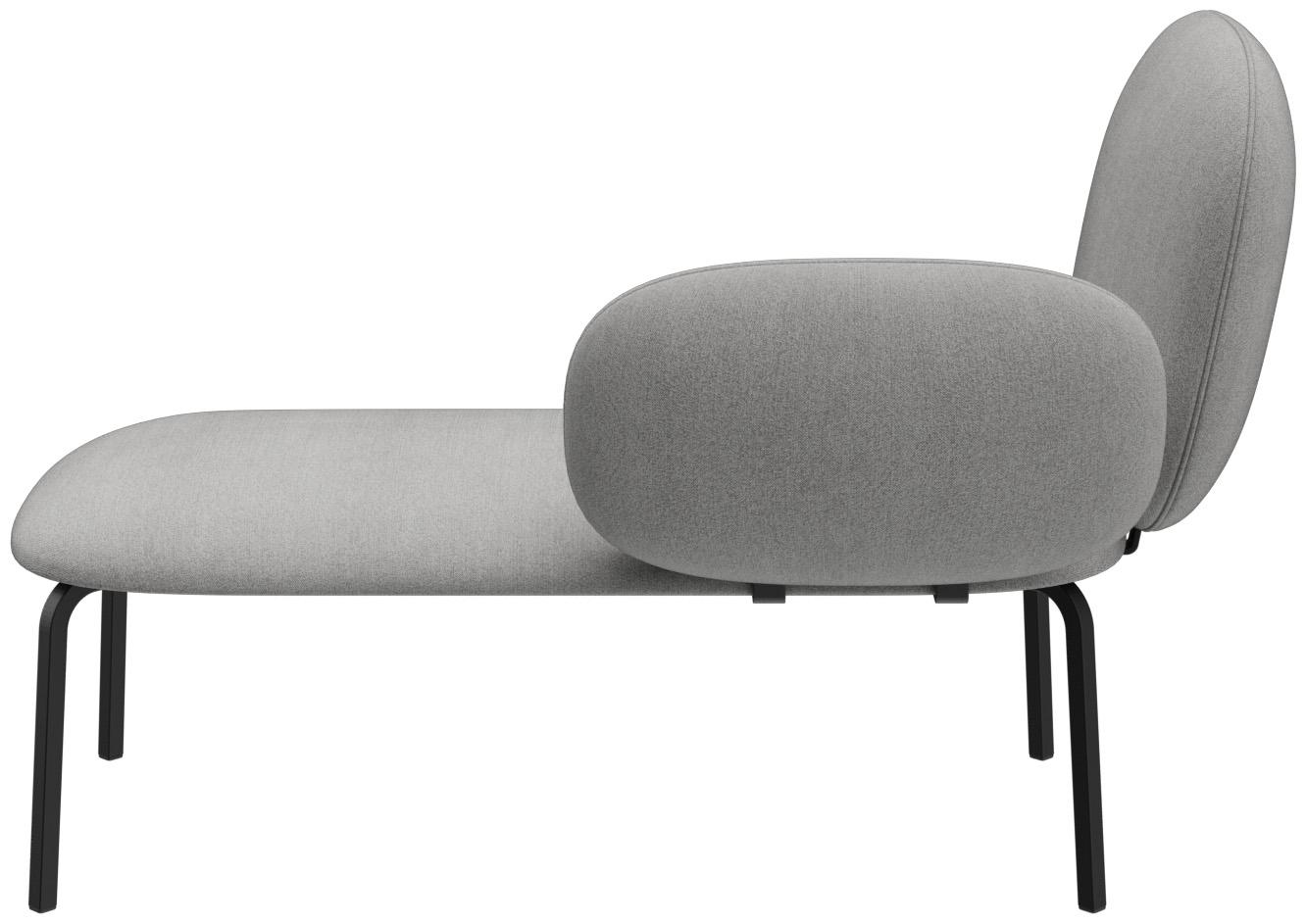 Abbildung Chaise longue links Liberty Rückansicht