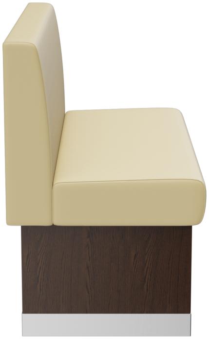 Abbildung Single/base element 100 cm H-Line Seitenansicht