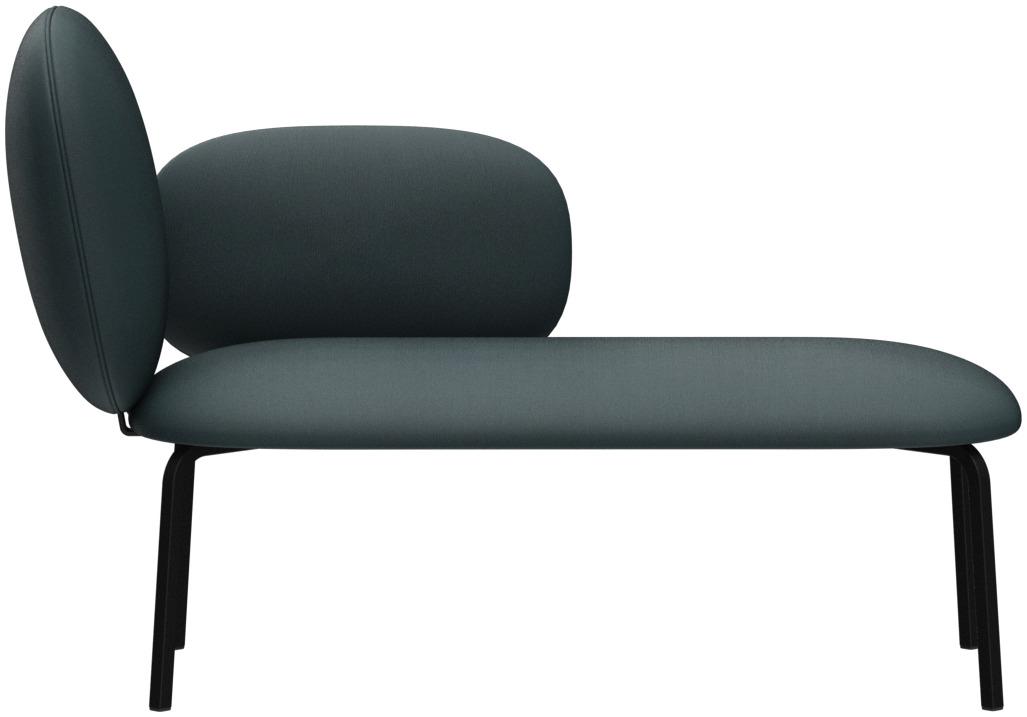 Abbildung Left-hand facing chaise longue Liberty Vorderansicht