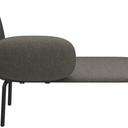 Abbildung Right-hand chaise longue Liberty Rückansicht
