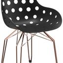Abbildung Stuhl Dimple Schrägansicht