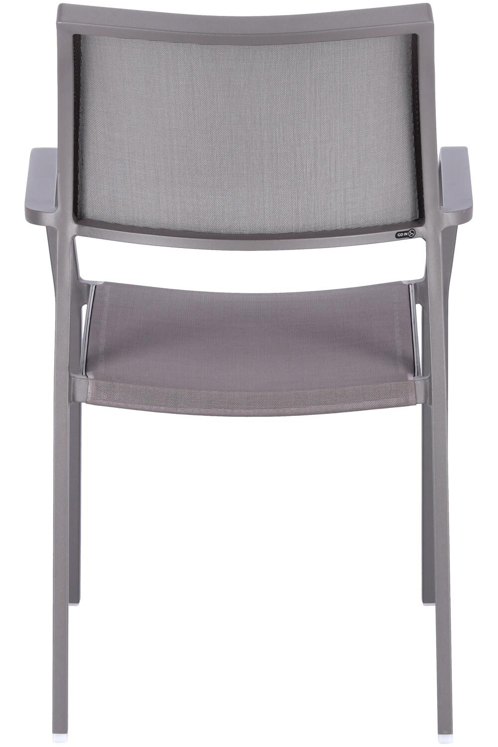 Abbildung Armlehnstuhl Alexis Rückansicht