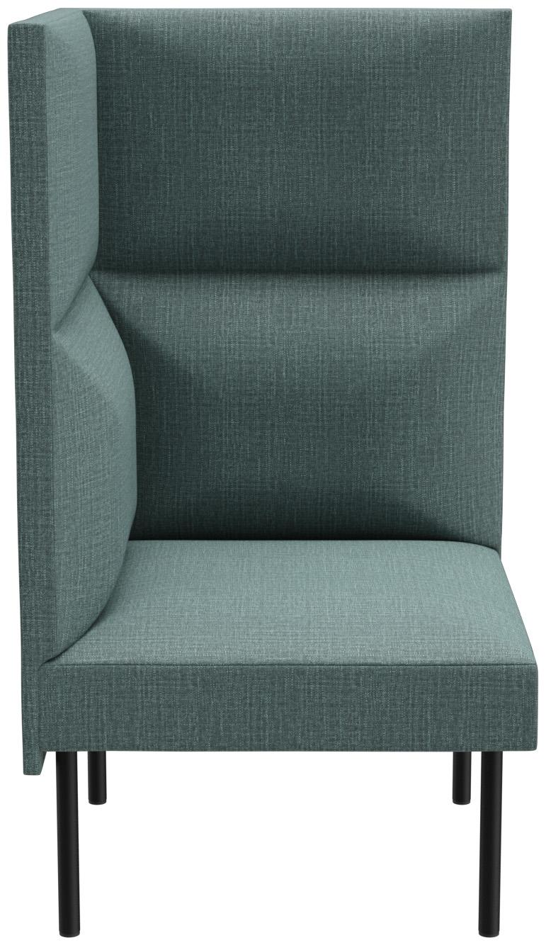 Abbildung Eck-/Abschlusselement rechts Tuya B Seitenansicht