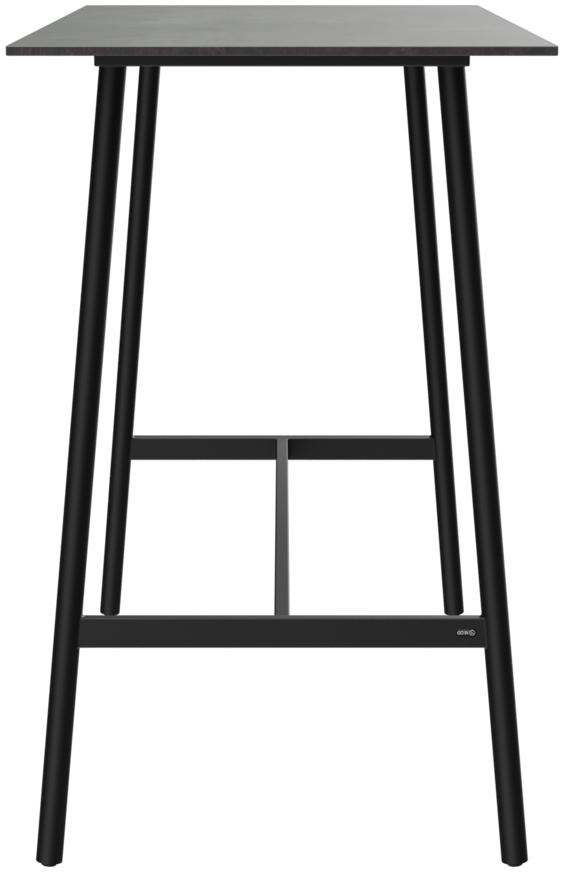 Abbildung High table Tavon Seitenansicht