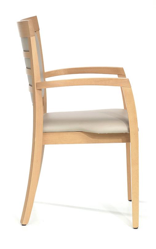 Abbildung Armstoel Mily Seitenansicht