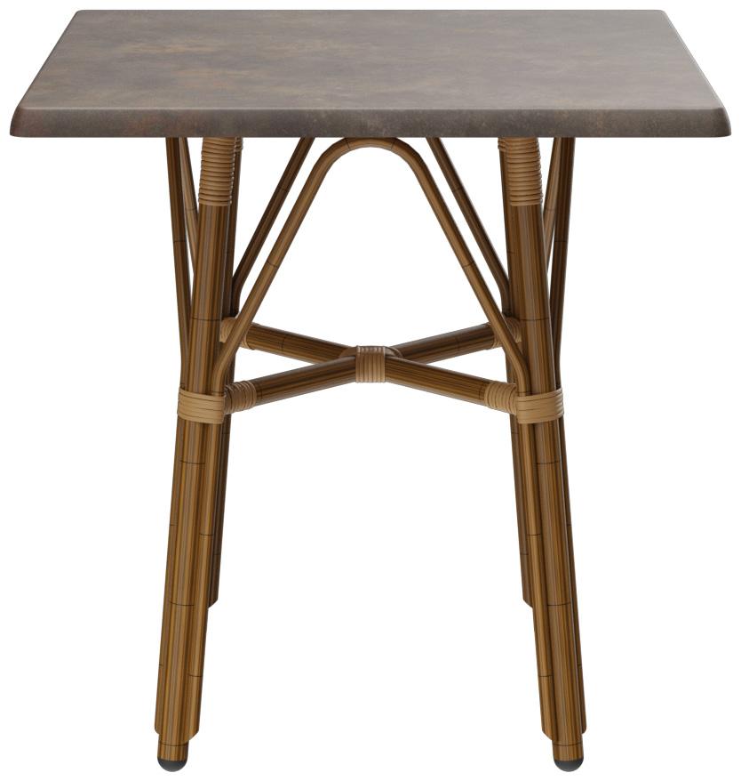 Abbildung Table à manger Marysol Seitenansicht