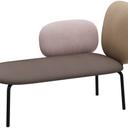 Abbildung Right-hand chaise longue Liberty Schrägansicht