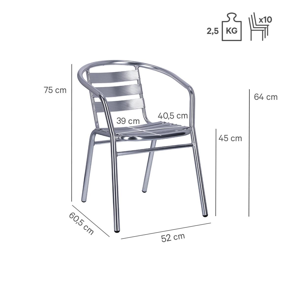 Abbildung Chaise à accoudoirs Helli