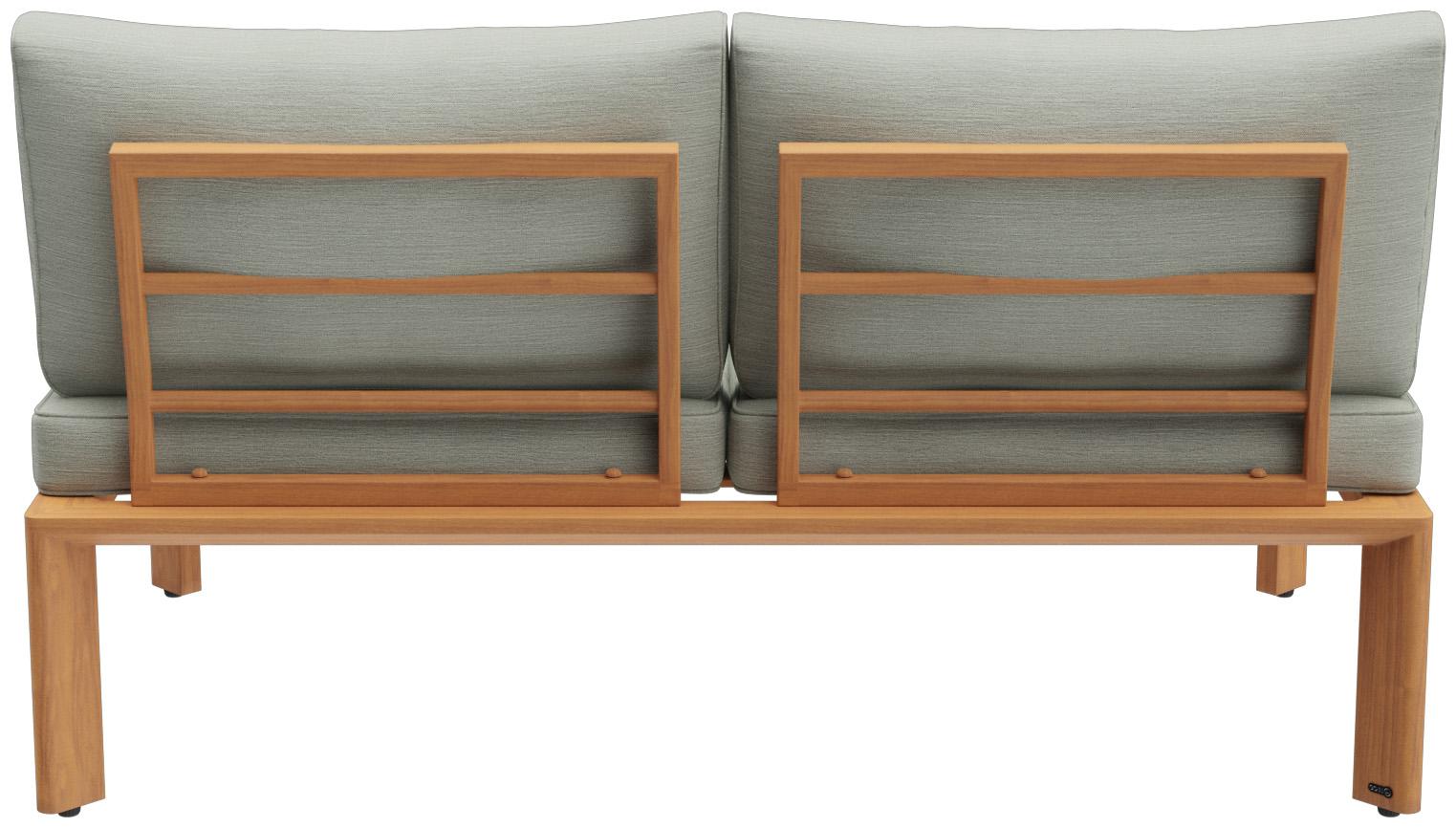 Abbildung 2-Sitzer-Element Lorcan Rückansicht