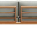 Abbildung 2-Sitzer-Element Lorcan Rückansicht