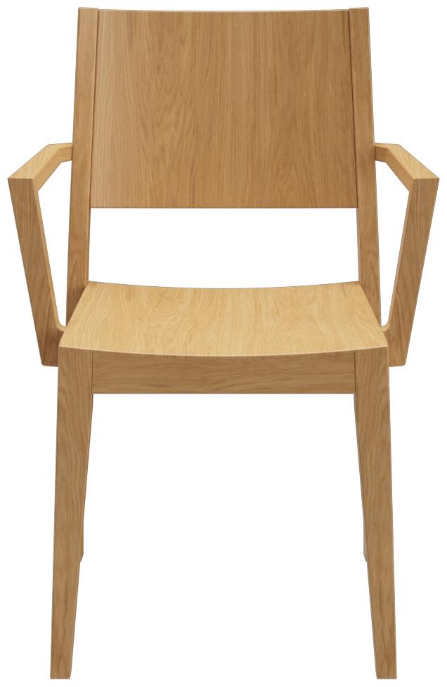 Abbildung Armlehnstuhl Quin Vorderansicht