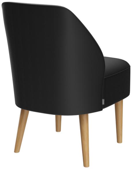 Abbildung fauteuil hauteur de table à manger Cliff Schrägansicht