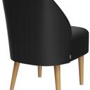Abbildung fauteuil hauteur de table à manger Cliff Schrägansicht