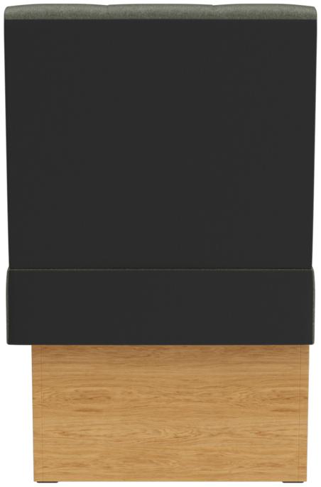Abbildung Abschlusselement rechts 60cm Hester Rückansicht