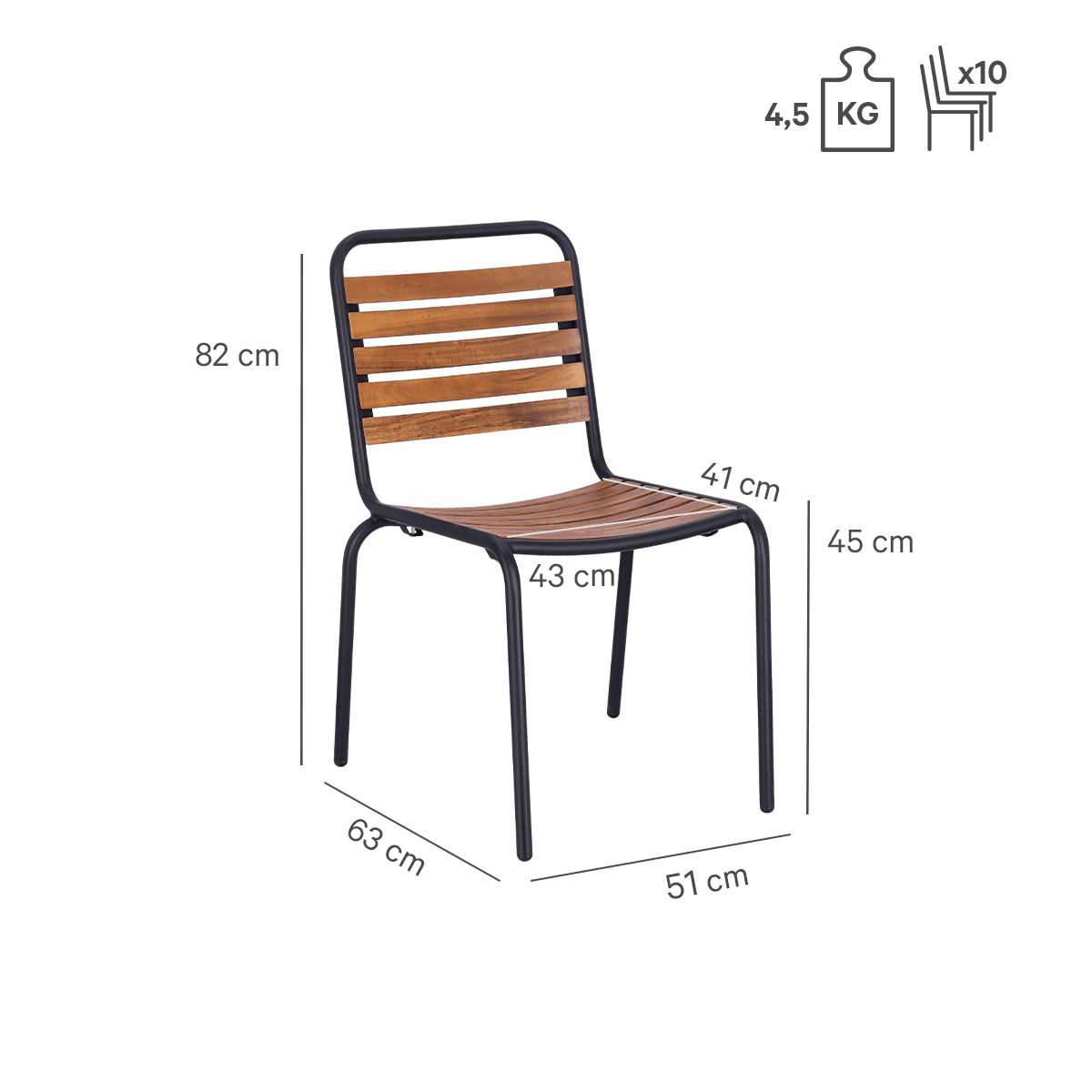 Abbildung chaise Bran