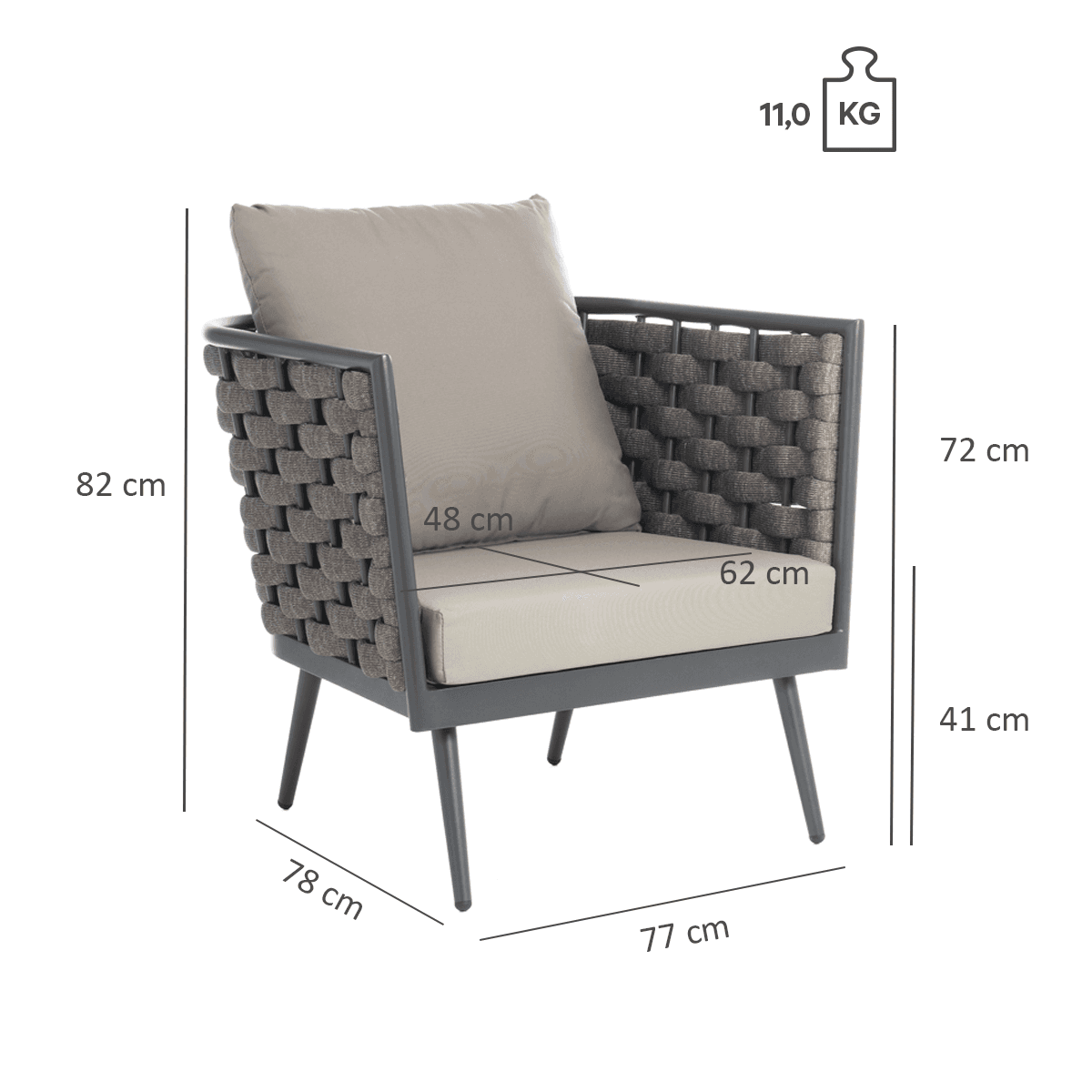 Abbildung fauteuil Gitte