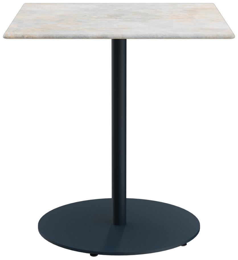 Abbildung dining table T12 Slim Rückansicht