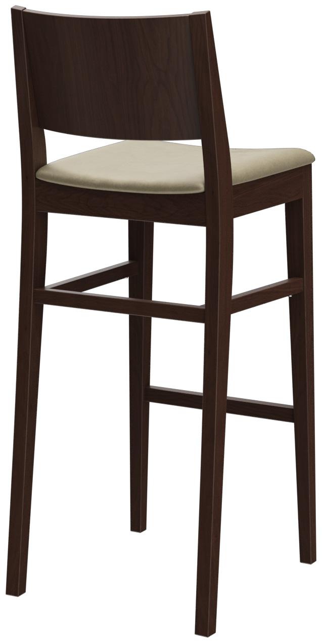 Abbildung Barhocker Quin Schrägansicht