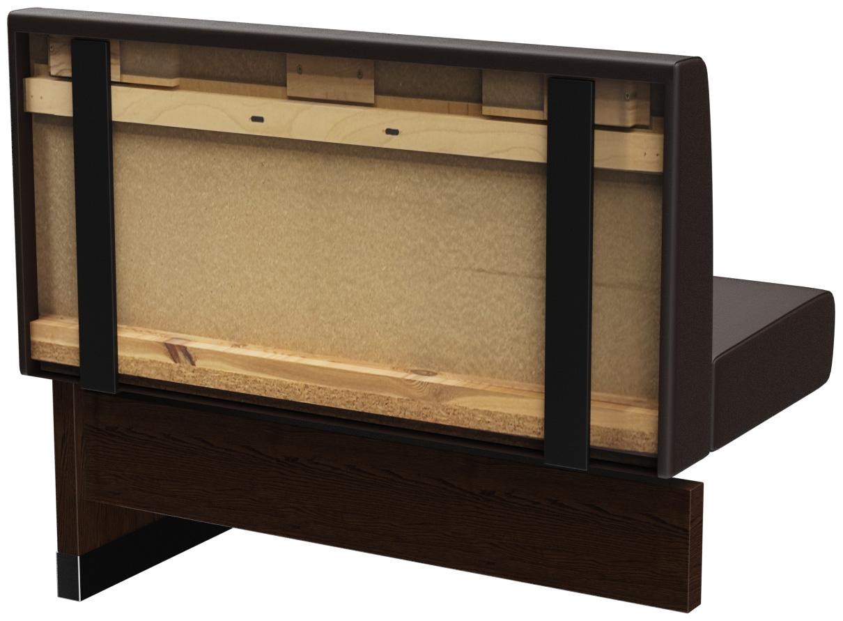 Abbildung Anbau-/Abschlusselement 100 cm H-Line Schrägansicht