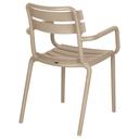 Abbildung Chaise à accoudoirs Estela Schrägansicht