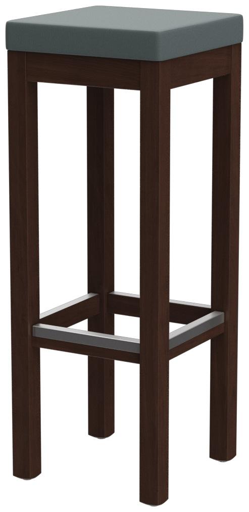 Abbildung Barhocker Delu Schrägansicht