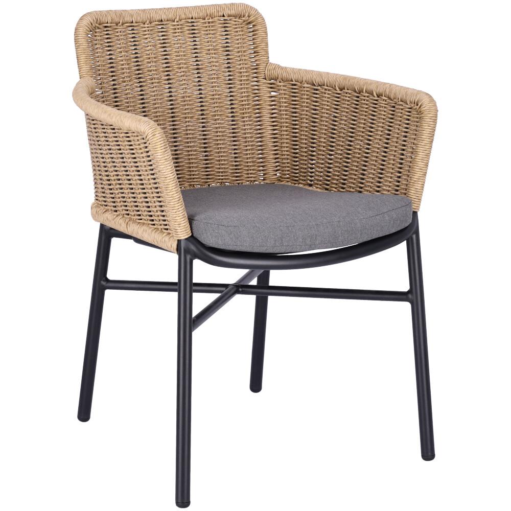 Abbildung Chaise à accoudoirs Usara Schrägansicht