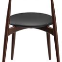 Abbildung Stuhl Franka Rückansicht