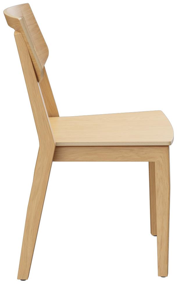 Abbildung chair Quorum O Seitenansicht