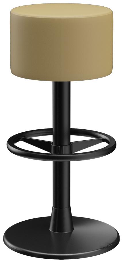 Abbildung Tabouret de bar Modular S Rückansicht