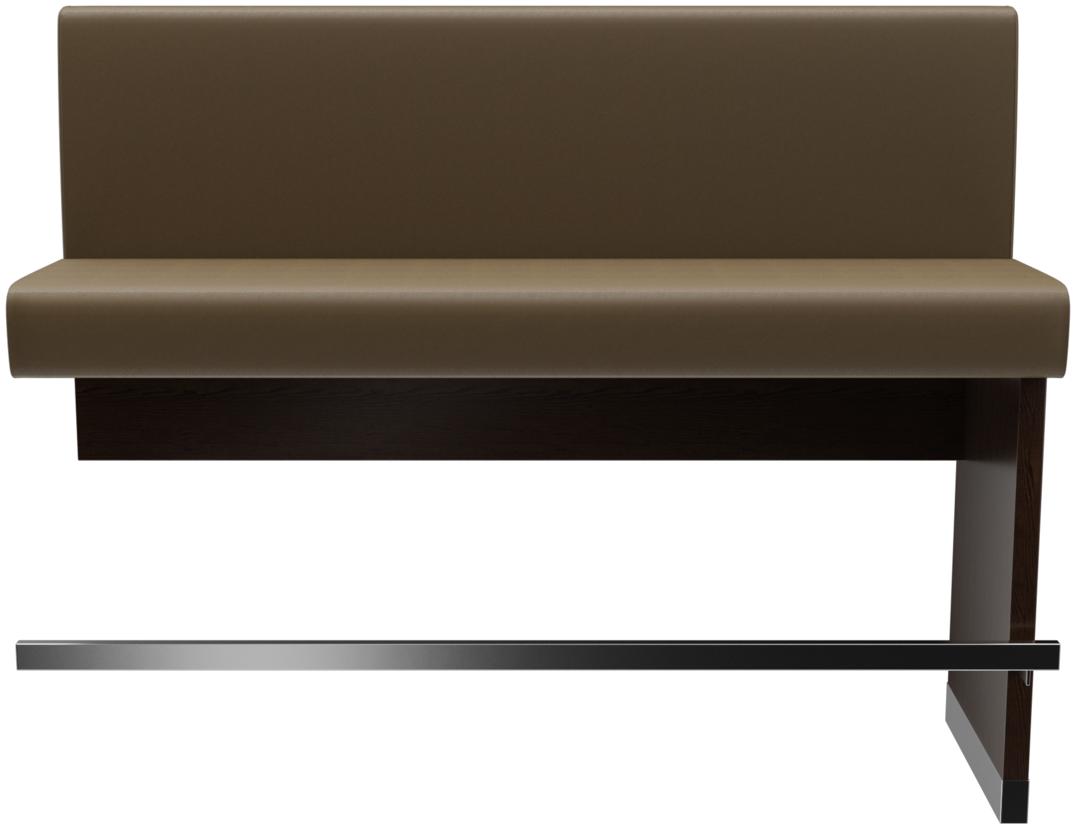 Abbildung Extension/end element 150 cm H-Line Vorderansicht