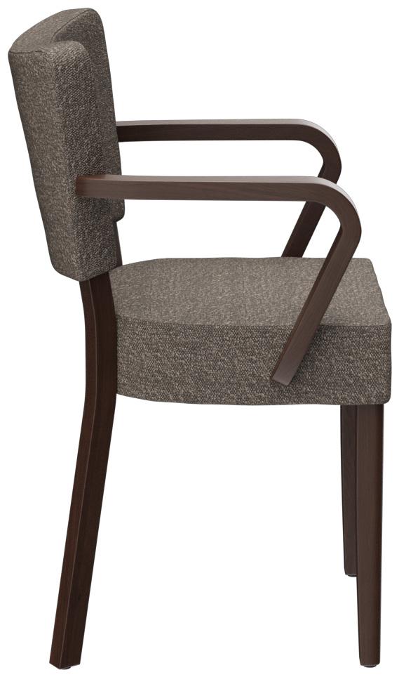 Abbildung arm chair Damara Seitenansicht