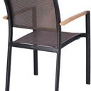 Abbildung Chaise à accoudoirs Tano Schrägansicht