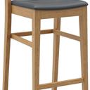 Abbildung Barhocker Quin Schrägansicht