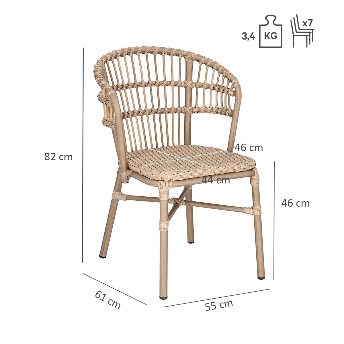 Abbildung Fauteuil Manoir