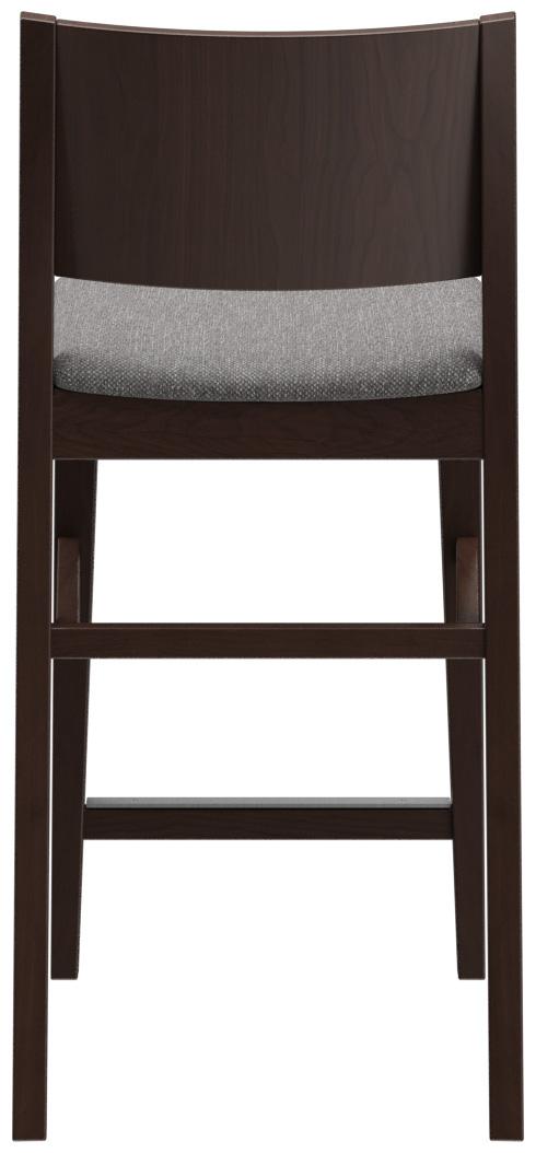 Abbildung halfhoge kruk Quin Rückansicht