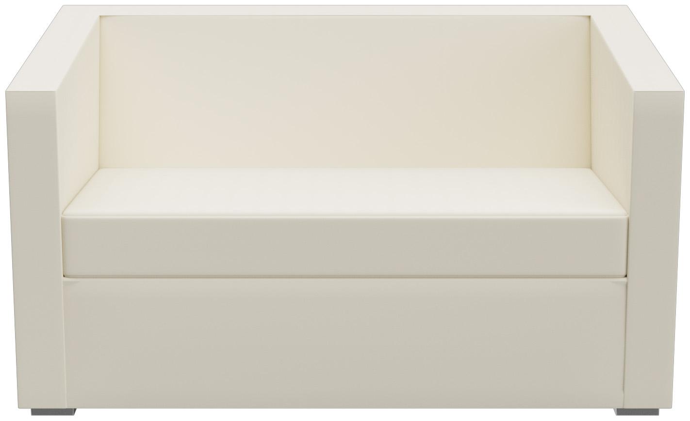 Abbildung 2-Sitzer-Element Charly Vorderansicht