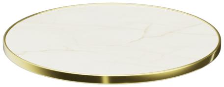 Abbildung Tischplatte Easy Gold Vorderansicht