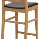 Abbildung halbhoher Hocker Quin Schrägansicht