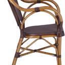 Abbildung Chaise à accoudoirs Malou Seitenansicht