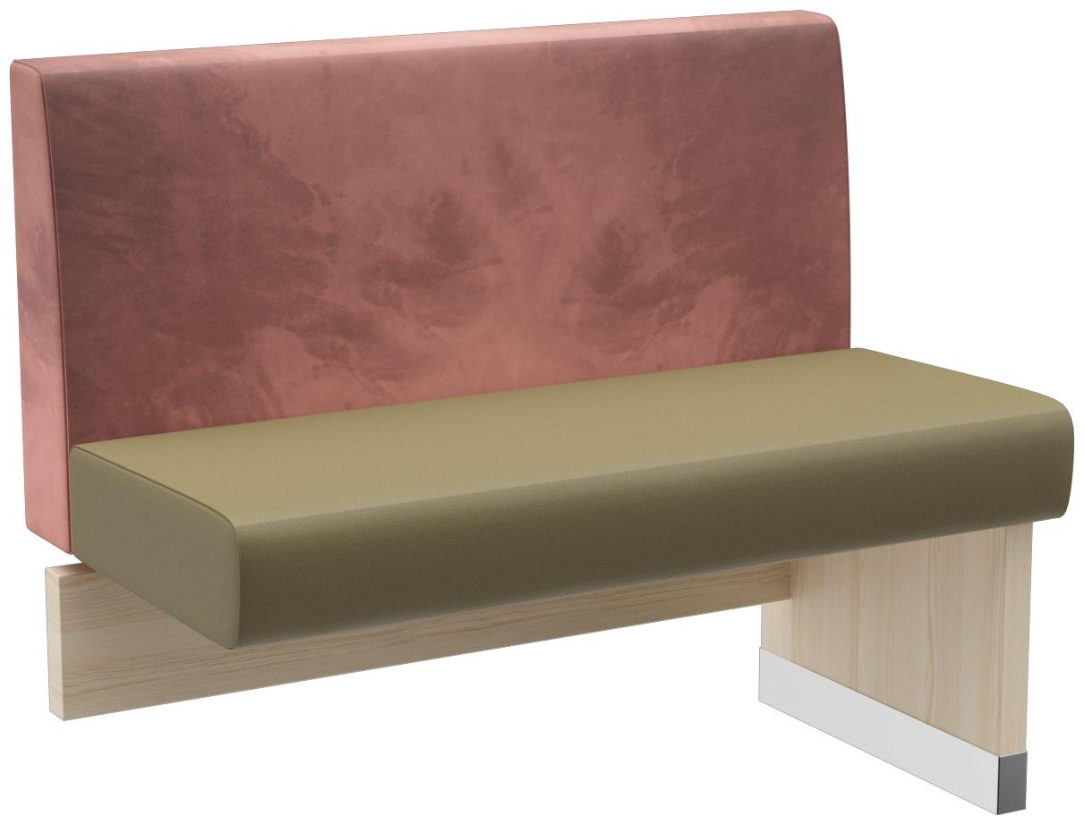 Abbildung Anbau-/Abschlusselement 100 cm H-Line Schrägansicht