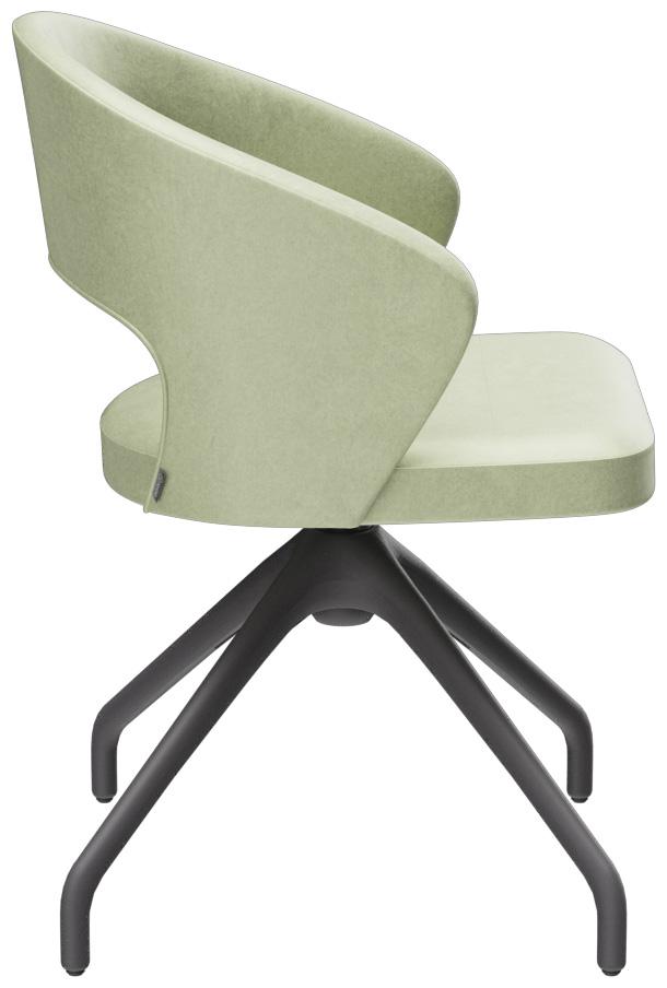 Abbildung Armlehnstuhl Nilla Seitenansicht