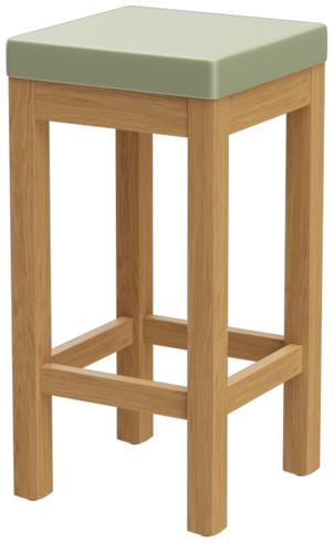 Abbildung Counter-height stool Delu Schrägansicht