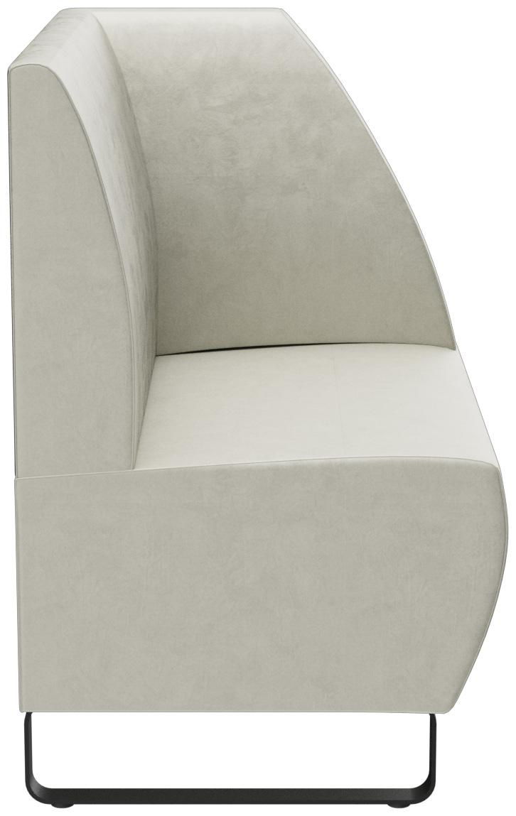 Abbildung Abschlusselement rechts D-Line Seitenansicht