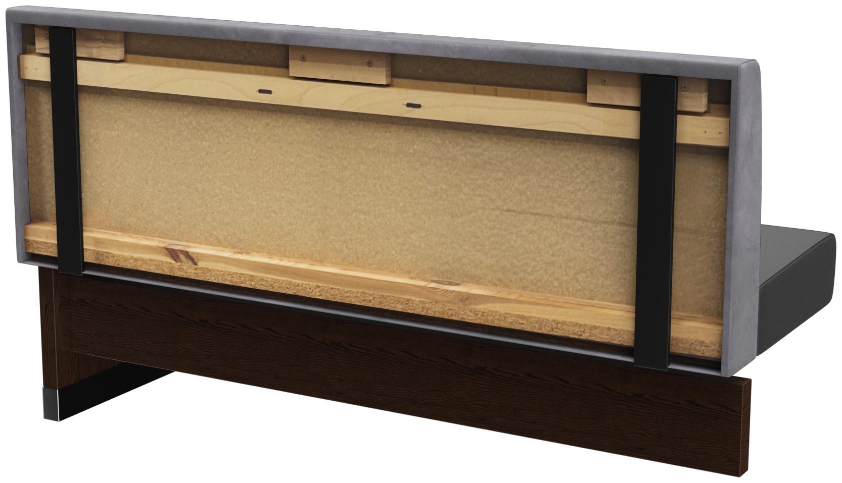 Abbildung Anbau-/Abschlusselement 150 cm H-Line Schrägansicht