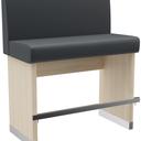 Abbildung Single/base element 100 cm H-Line Schrägansicht