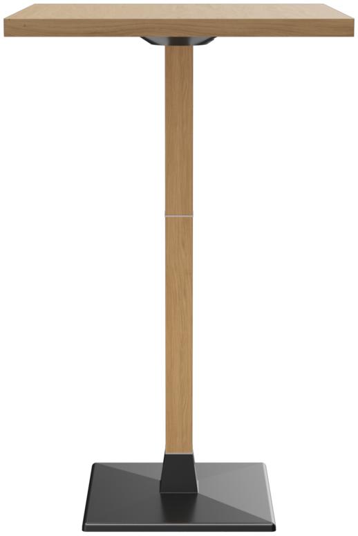 Abbildung High table Modular T Seitenansicht