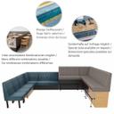 Abbildung élément d'angle rond Felipa